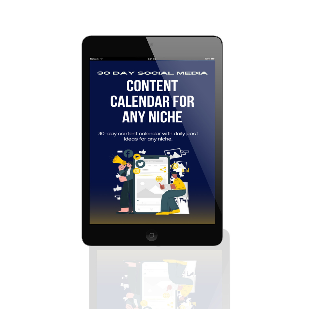 30-Day Social Media Content Calendar for Any Niche