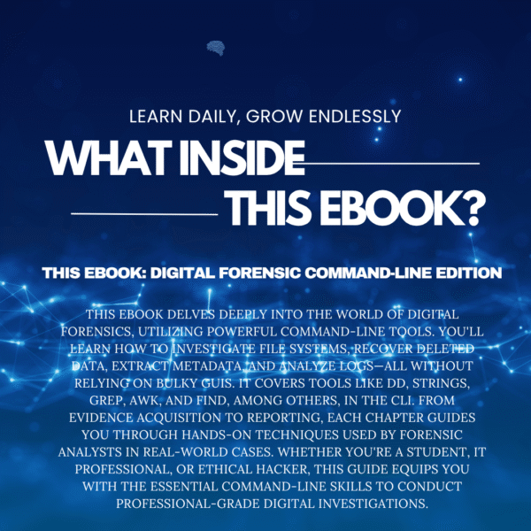 Digital Forensics Toolkit Command-Line Edition E-book - Image 3