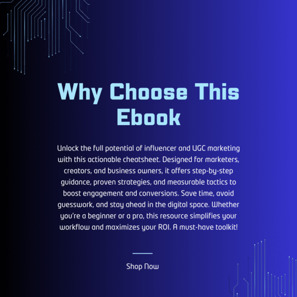Influencer & UGC Marketing Cheat sheet + Checklist For Marketing - Image 2