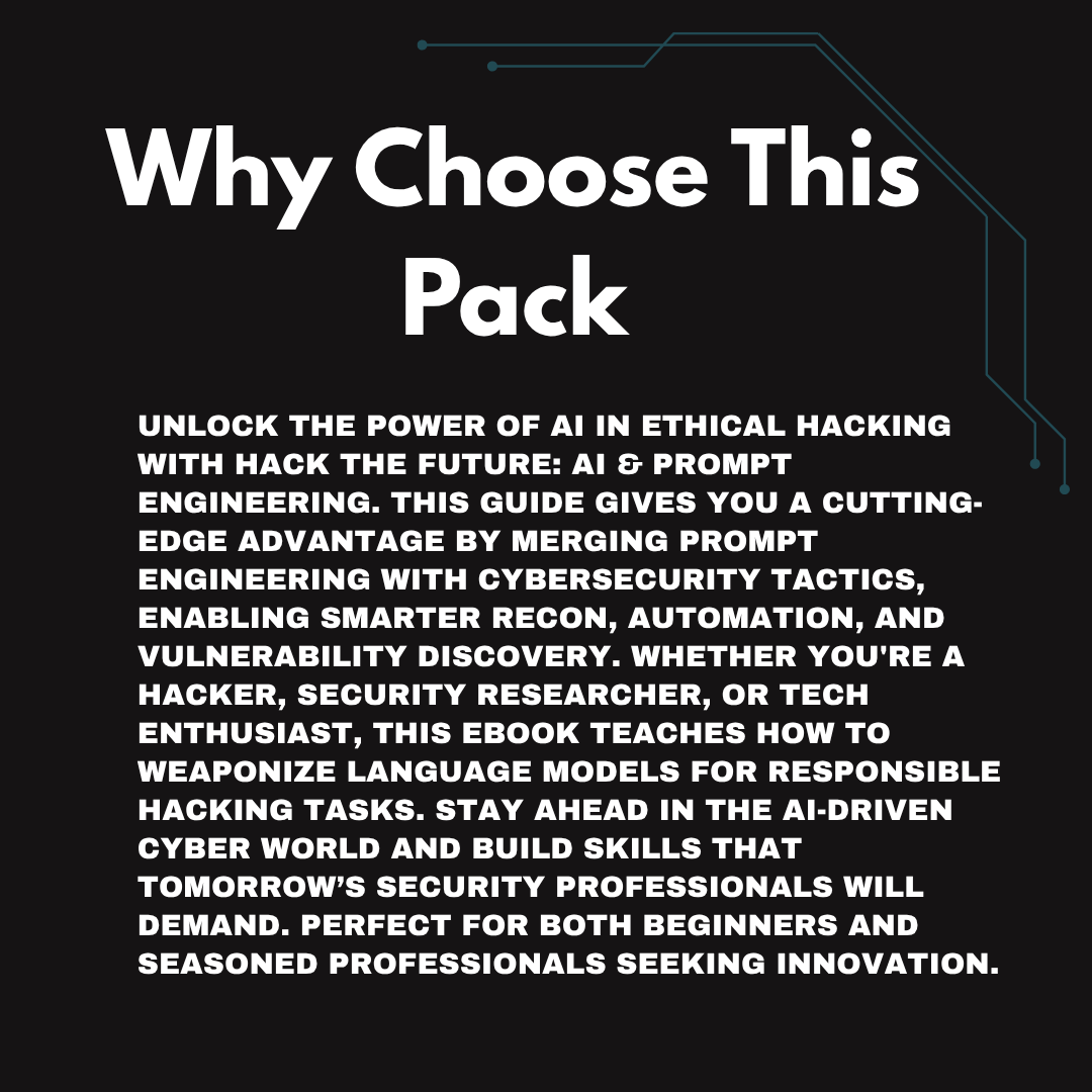 Hack the Future AI & Prompt Engineering For Cybersecurity