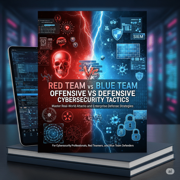 Red Team vs Blue Team Offensive vs Defensive Cybersecurity Tactics Playbook