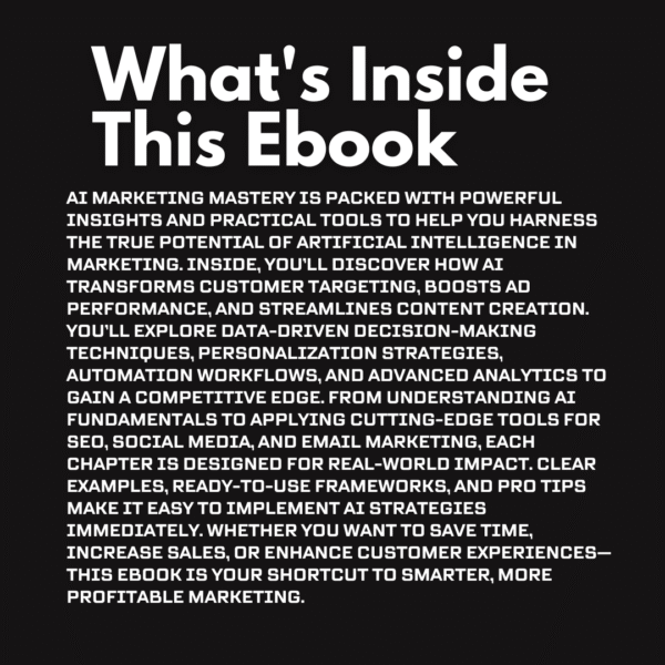 AI Marketing Mastery: The Ultimate Guide to Smarter Marketing - Image 3